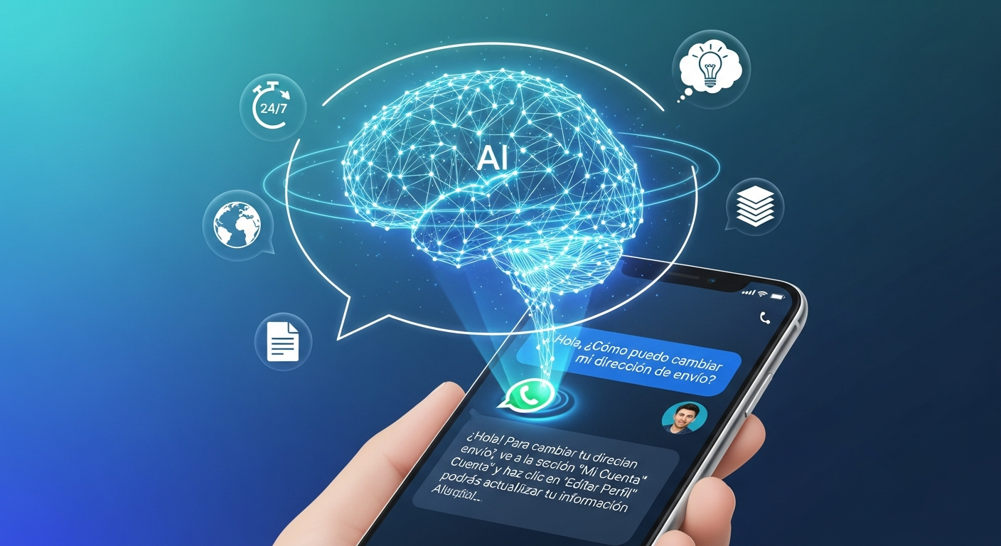 WhatsApp AI conversation